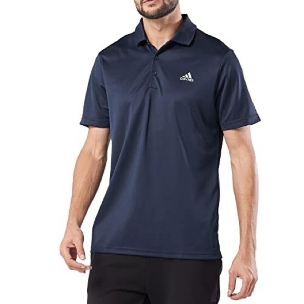 Adidas Navy Blue Gulf Ultimate Polo Men’s Size XL‎ EUC